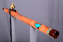Western Red Cedar Burl Native American Flute, Minor, Mid B-4, #K23G (4)